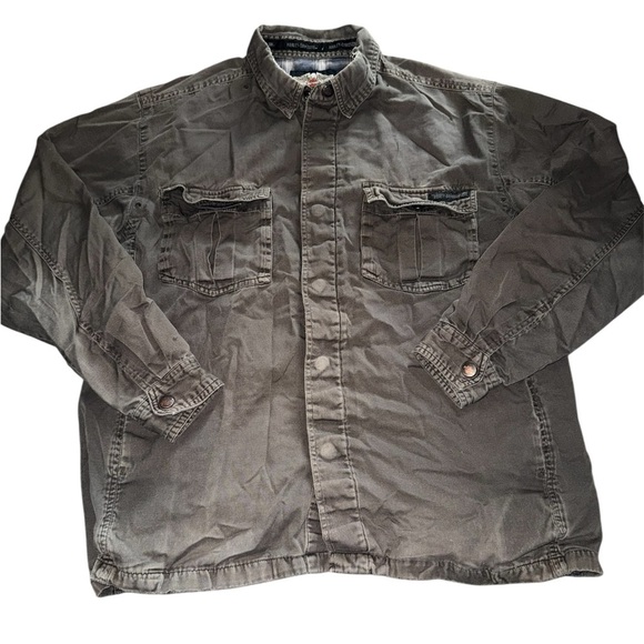 Harley Davidson Button Up Jacket - Picture 1 of 5